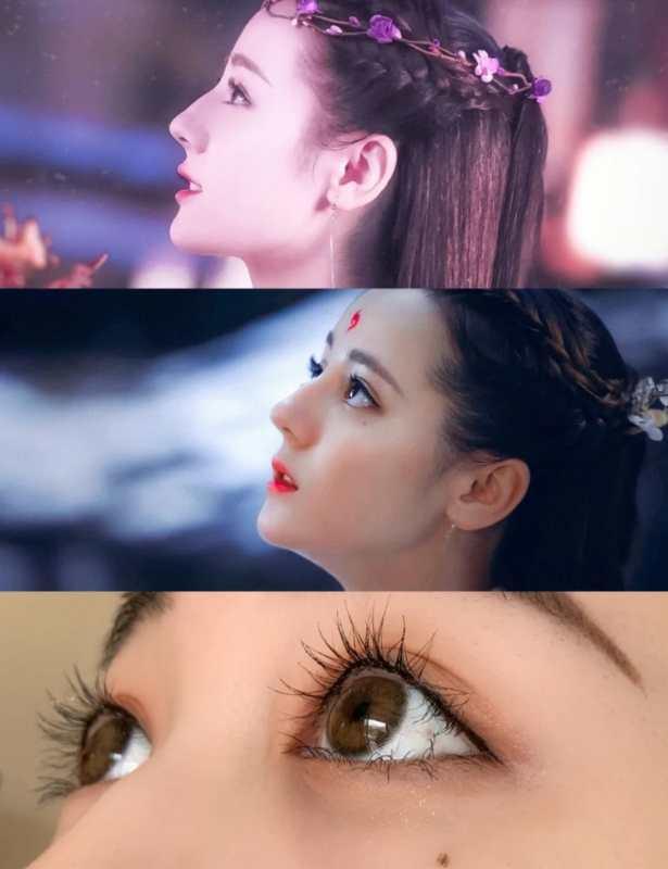 刘亦菲侧颜与迪丽热巴侧颜对比,刘亦菲脸型适合什么款式风格