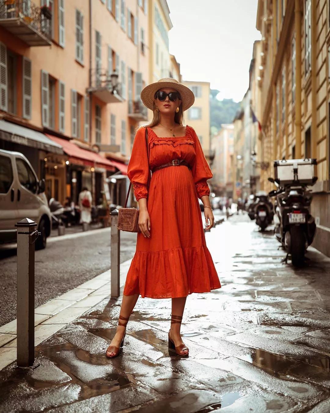 夏日就穿糖果色连衣裙，贼靓，回头率200%