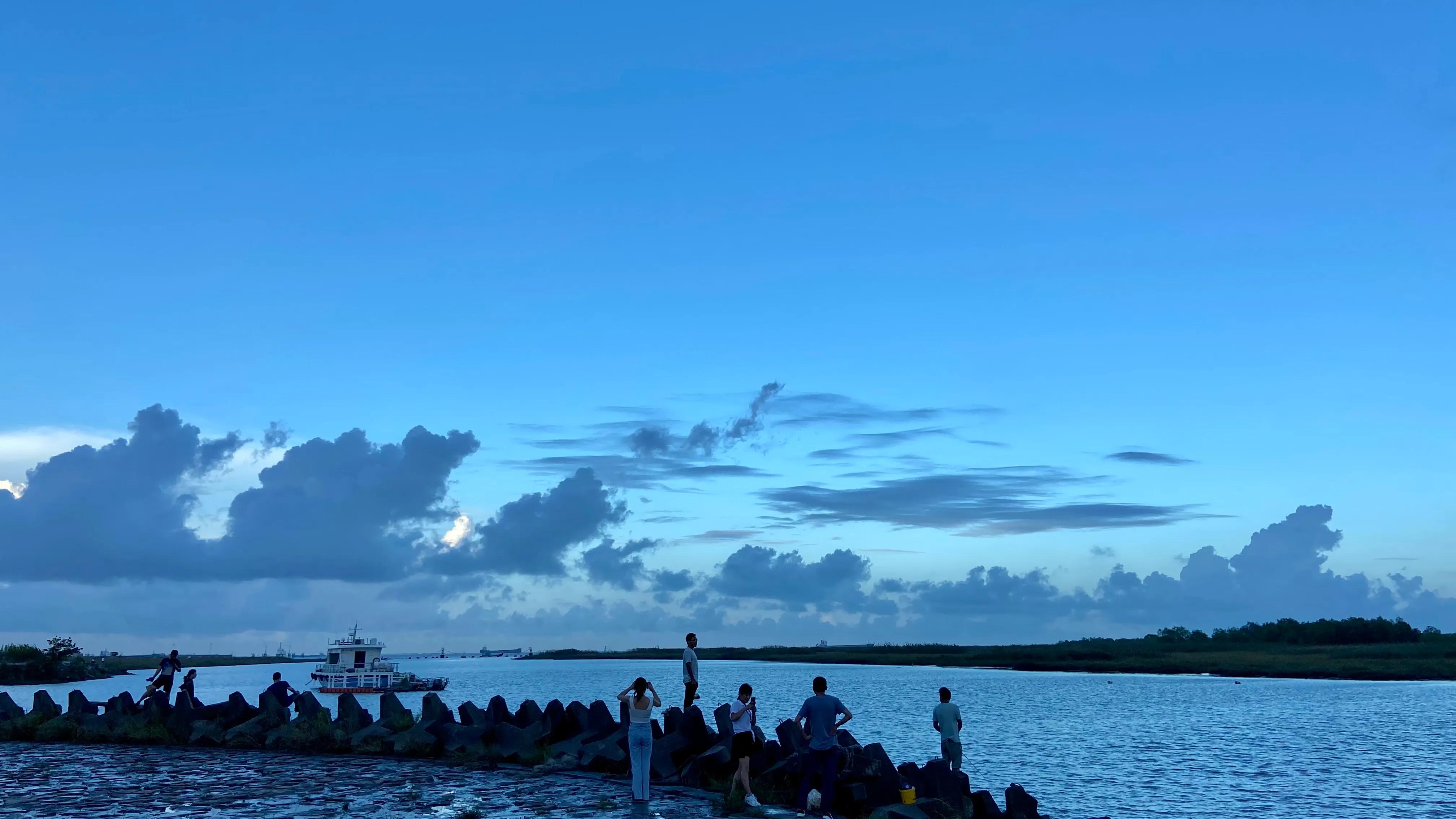 上海看美丽的大海,上海哪里有海滩看大海免费