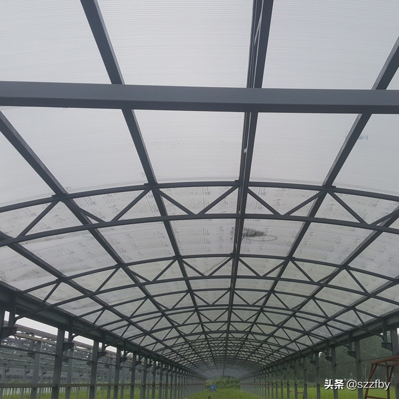 pc透明阳光瓦价格,全透明pc阳光板采光瓦