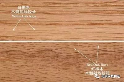 红橡木橡胶木和橡木的区别,橡胶木和红橡木白橡木的区别