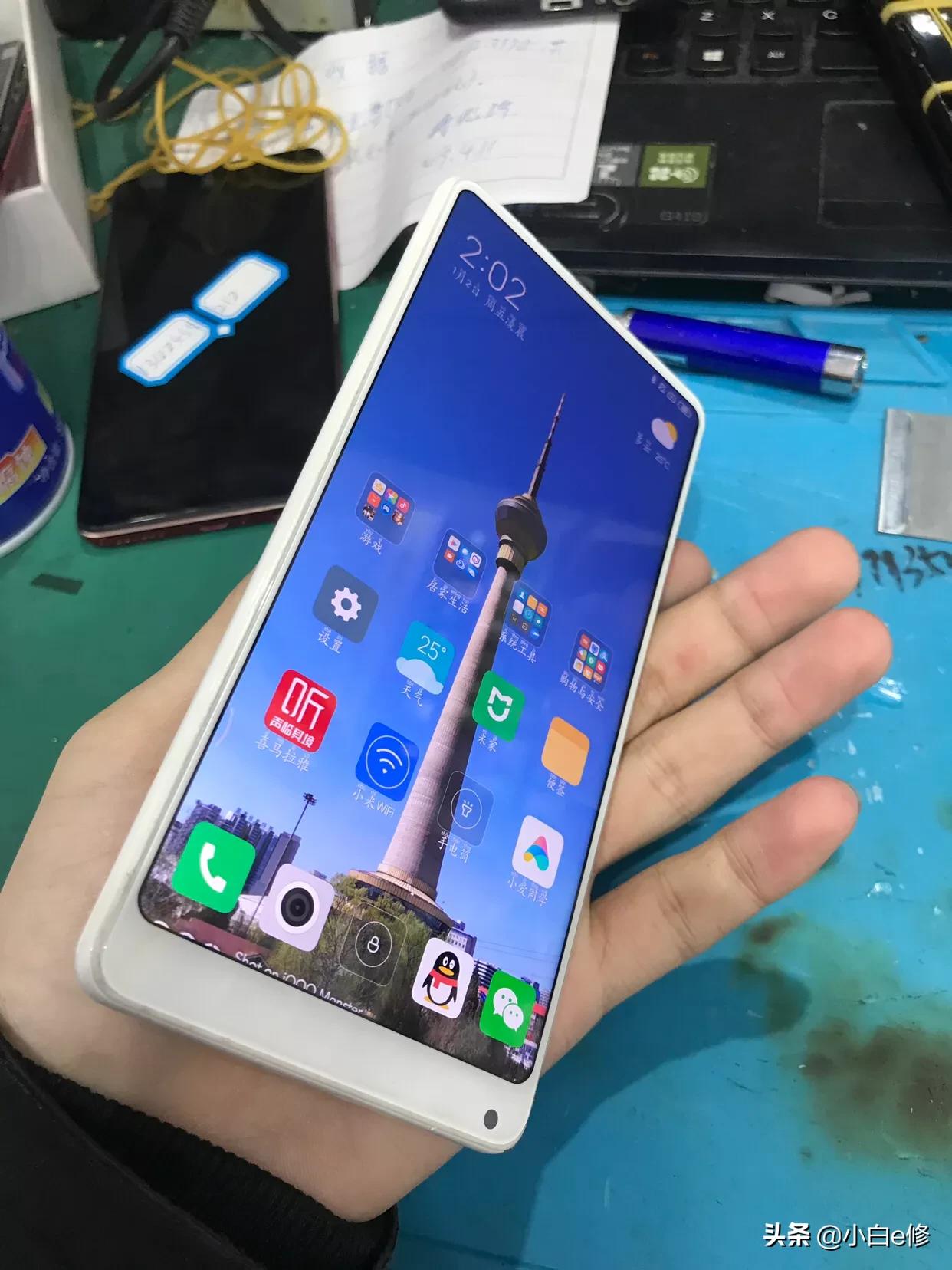 mix2陶瓷尊享版换后盖,小米mix2换屏官方价格