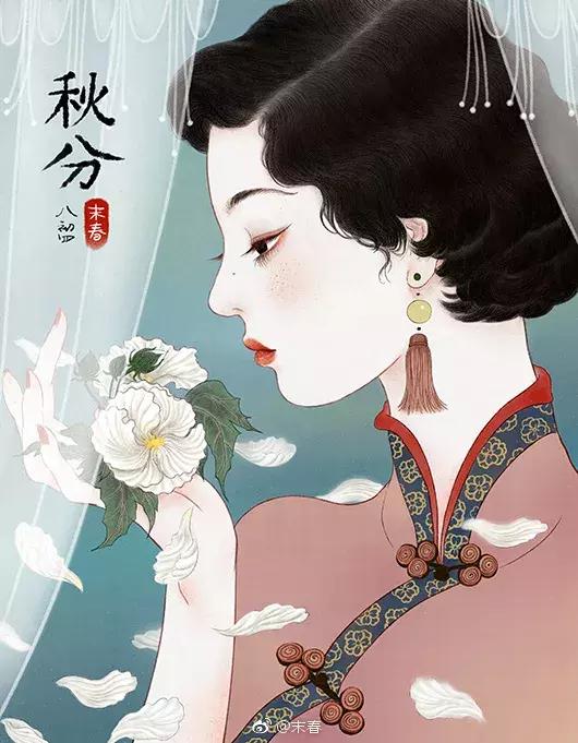 她笔下的女人韵味十足,他笔下的女子美得倾国倾城