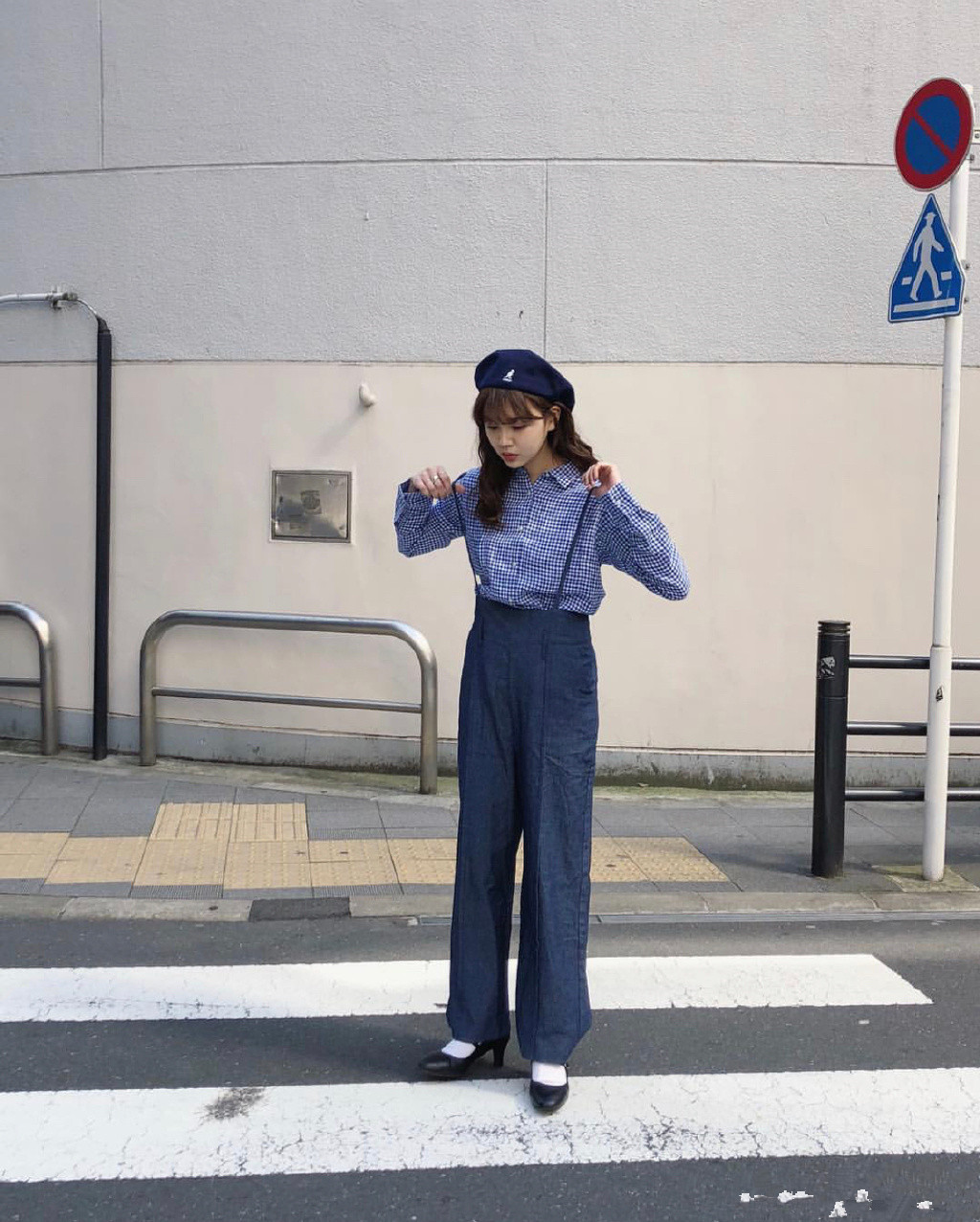 穿搭平价学生党微胖小个子博主,日本受欢迎的小个子模特