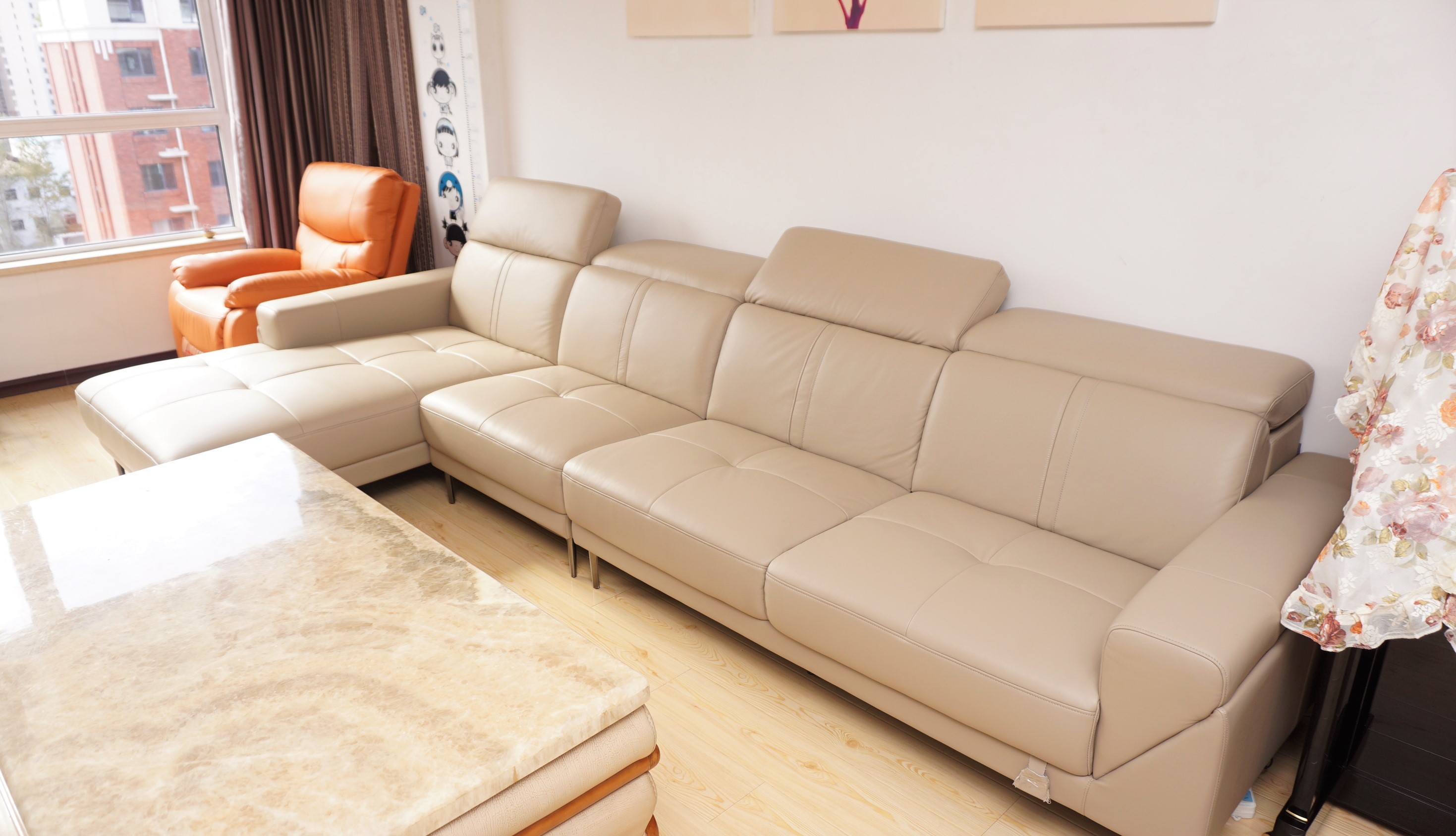 q弹大沙发,全友布艺沙发简约现代