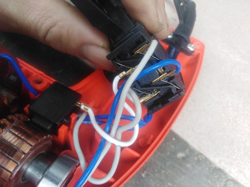 手电钻内部构造,手电钻的各组成部分图片