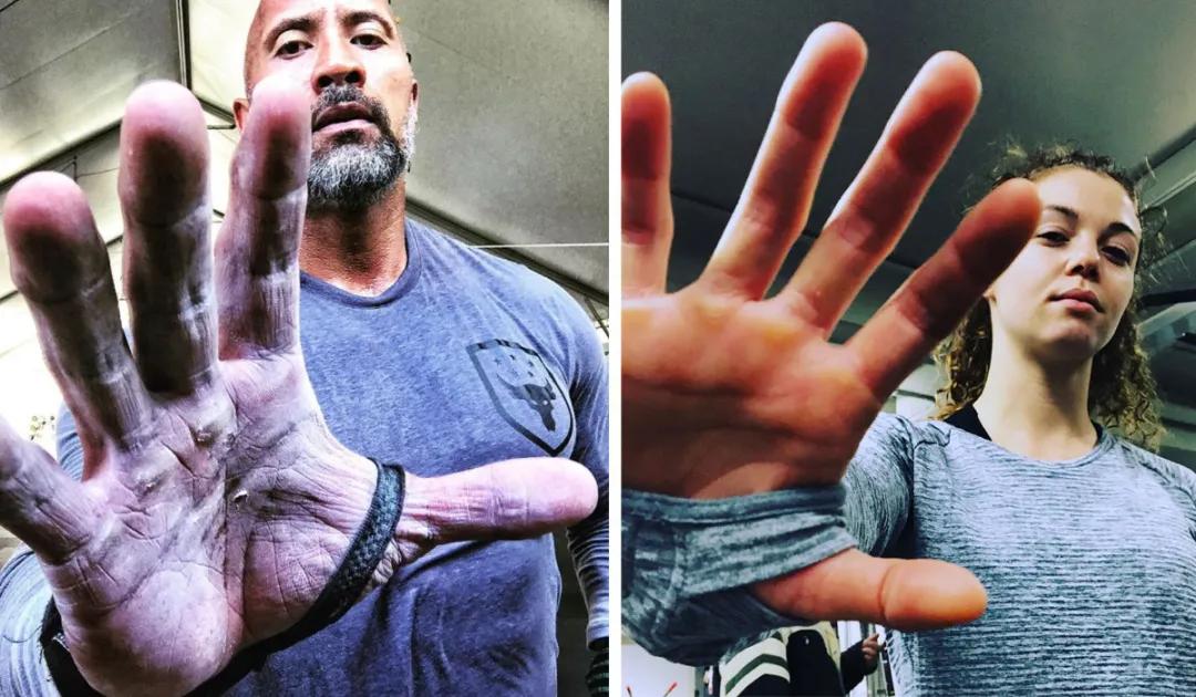 健身怎么手才不会起茧子,健身有手茧说明握力差