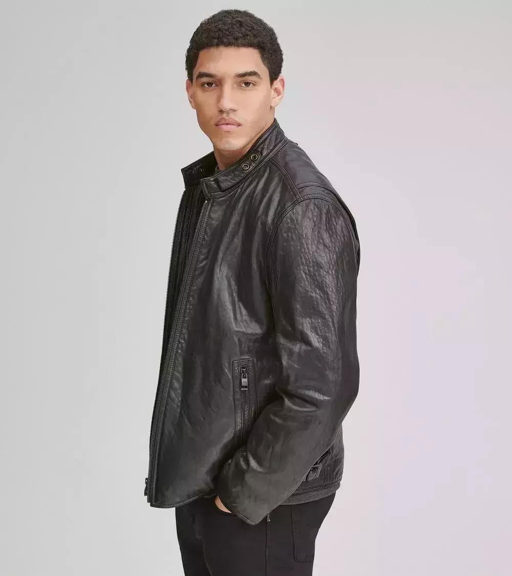 皮夹克什么品牌的质量好,小众皮夹克品牌