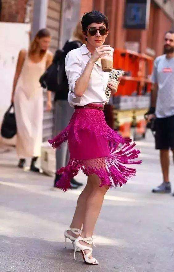 好看洋气的半裙,时髦半裙显瘦显腿长