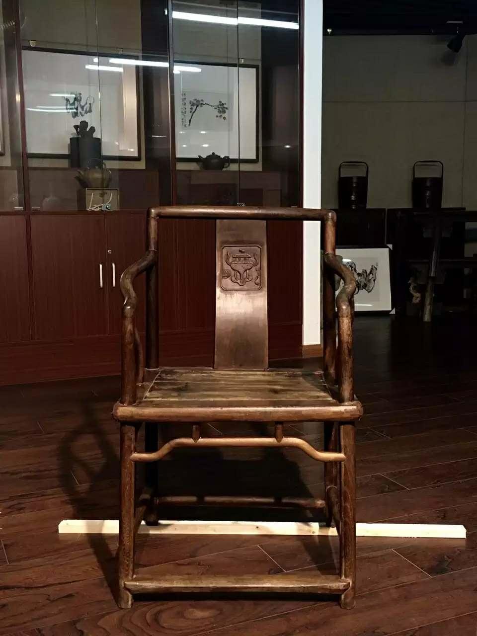 正宗榉木官帽椅,苏州榉木官帽椅