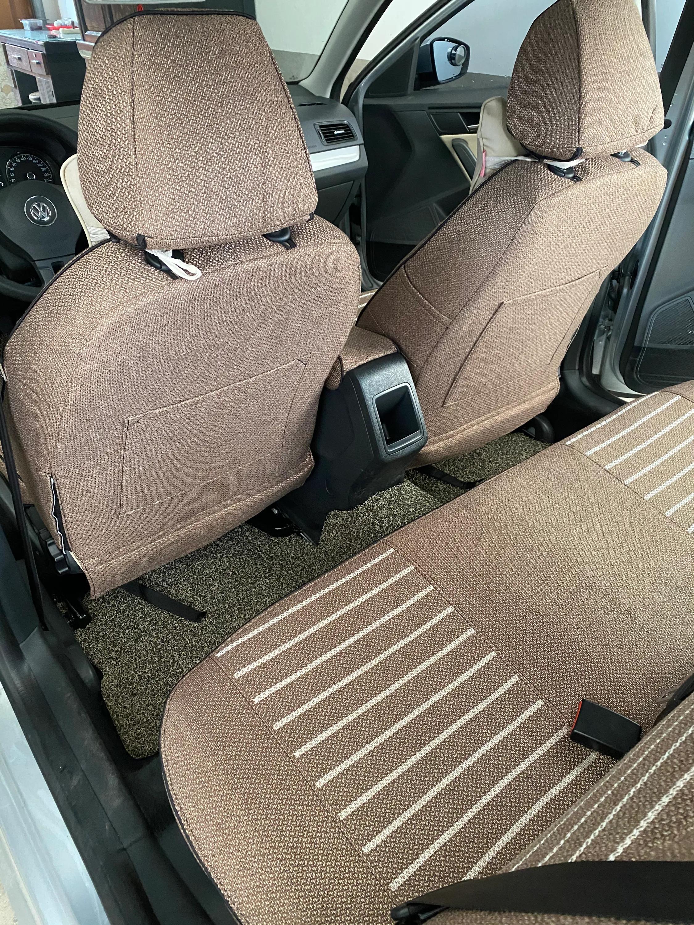 七年的车，皮椅一团糟，花了一百多元自己动手改了下