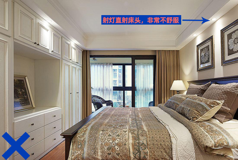 卧室灯光如何布置不刺眼,卧室吸顶灯怎么改造不刺眼