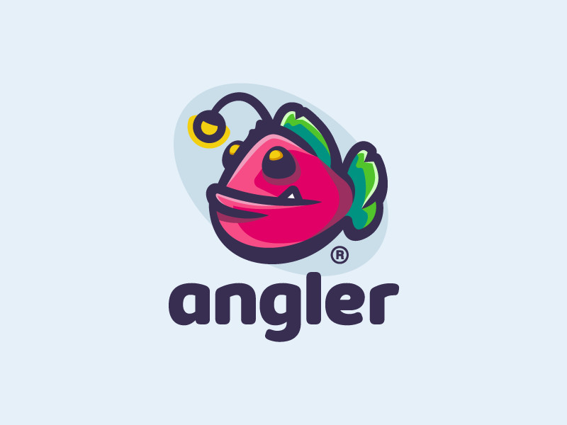 卡通logo设计效果图,餐饮卡通logo设计