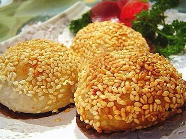 附近小吃黄桥烧饼,黄桥油盐烧饼