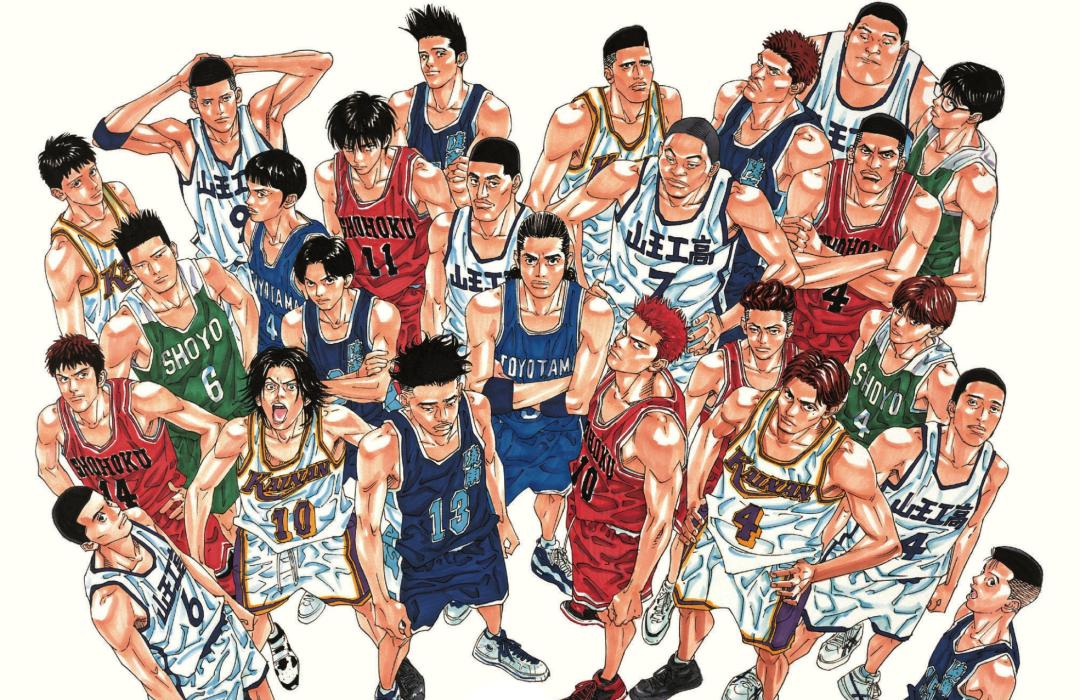 灌篮高手大合照4k超清,灌篮高手大合照q版