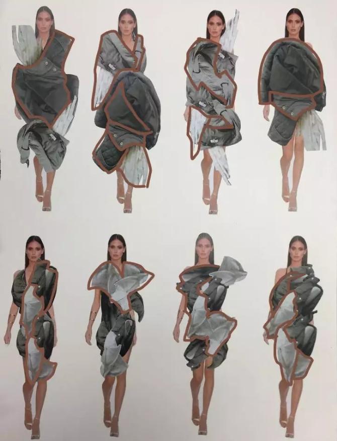 出国留学服装设计作品集培训,服装设计留学作品集申请