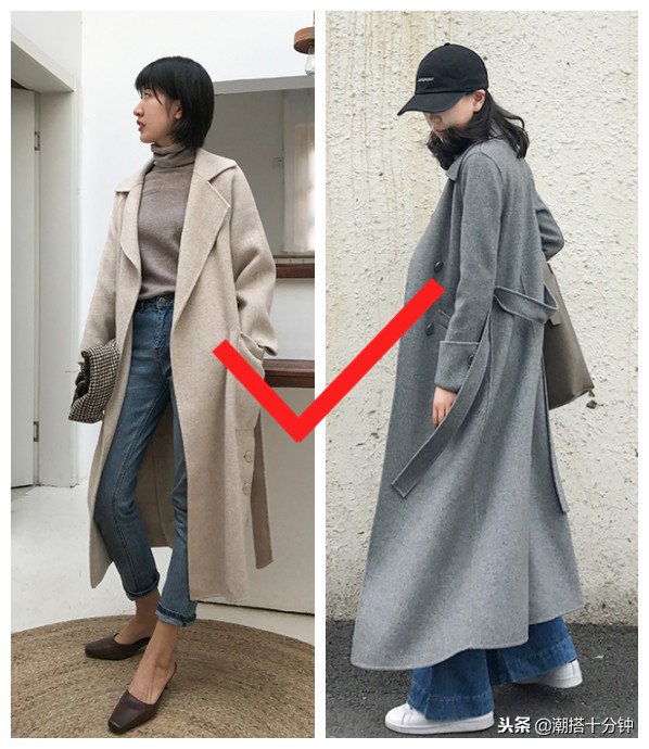 适合微胖女孩穿的毛呢外套,微胖女生毛呢外套显瘦