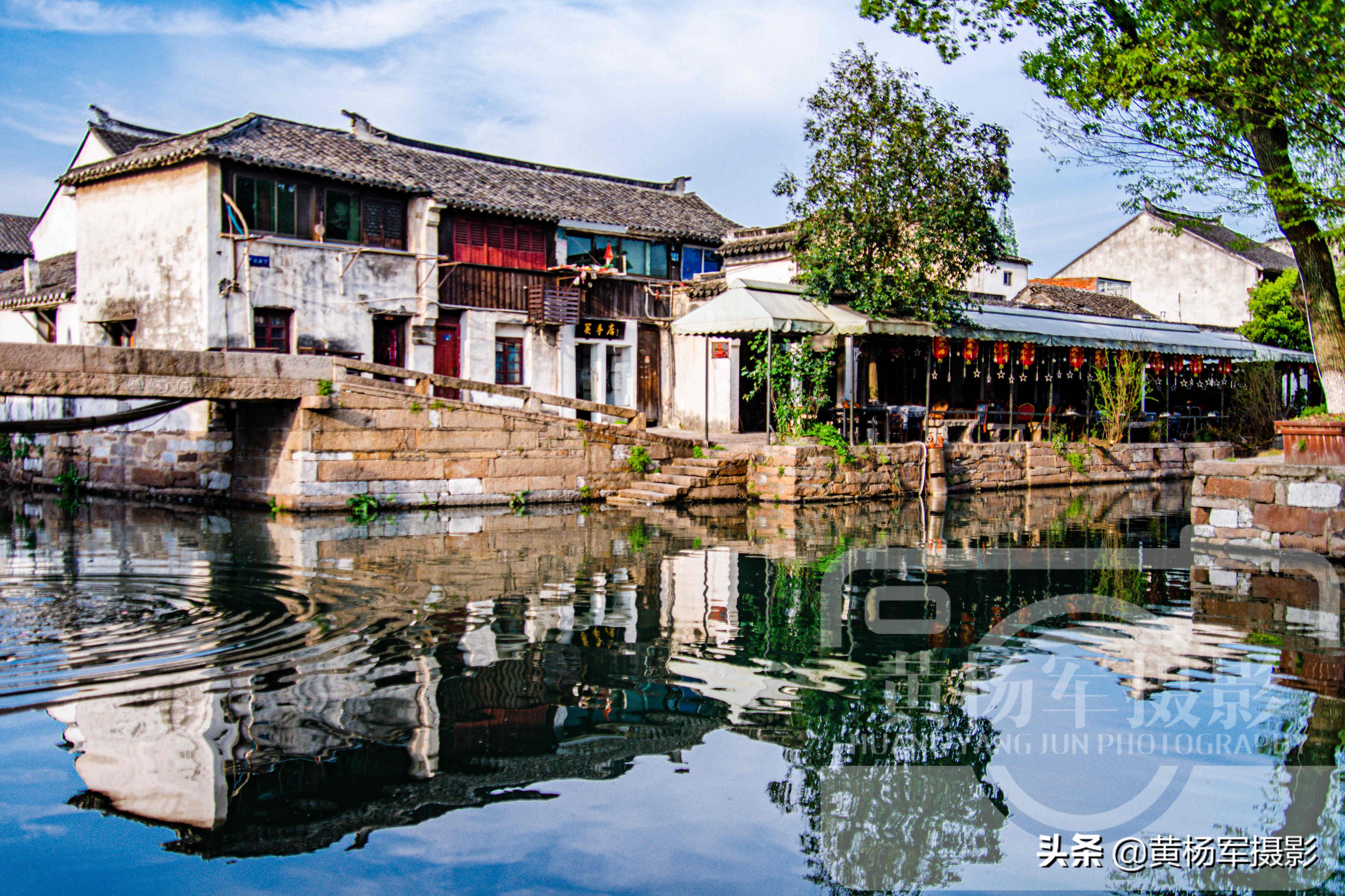 江南六大水乡古镇之一同里古镇,千年吴江同里清静古朴的水乡古镇
