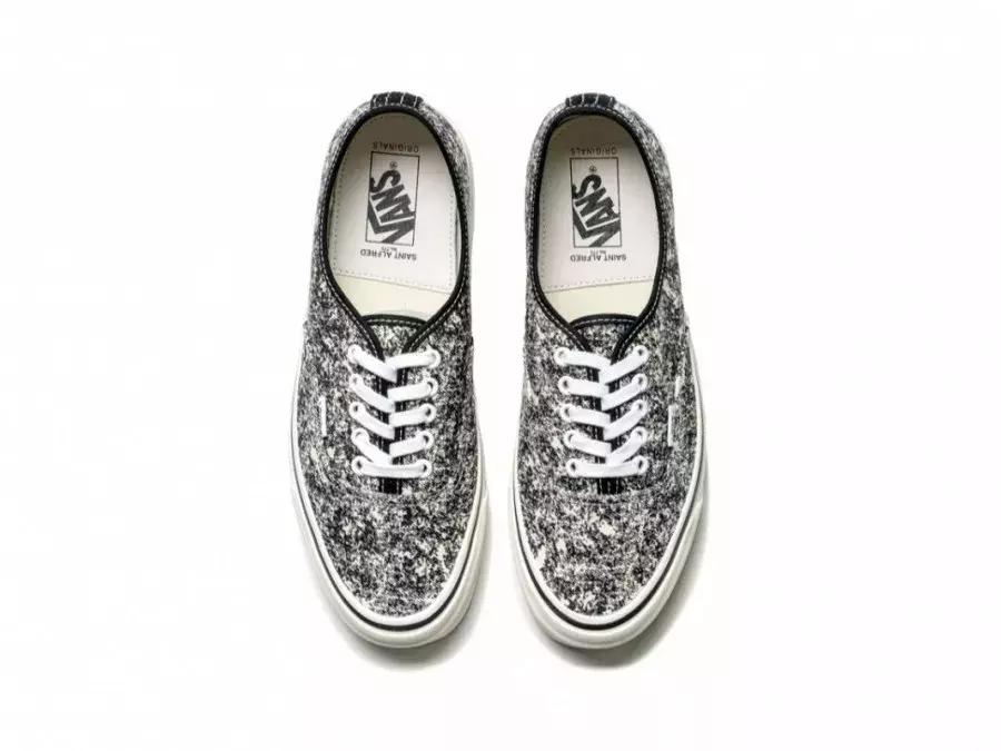 vans两款鞋型结合在一起的鞋,vans黑色联名鞋款