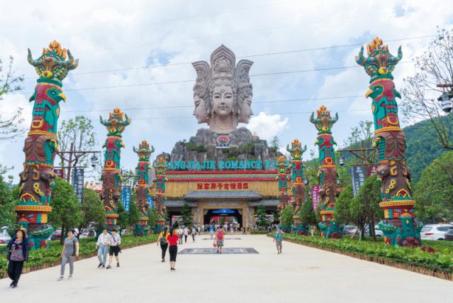 张家界旅游千古情景区推荐,张家界千古情附近游玩攻略