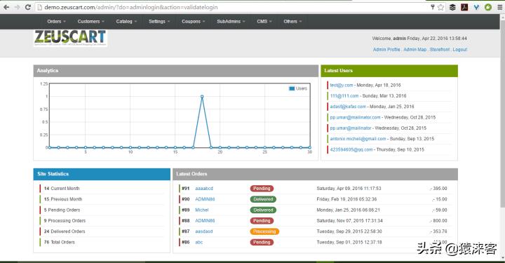 电子商务主流开发平台 (免费开源电商系统)