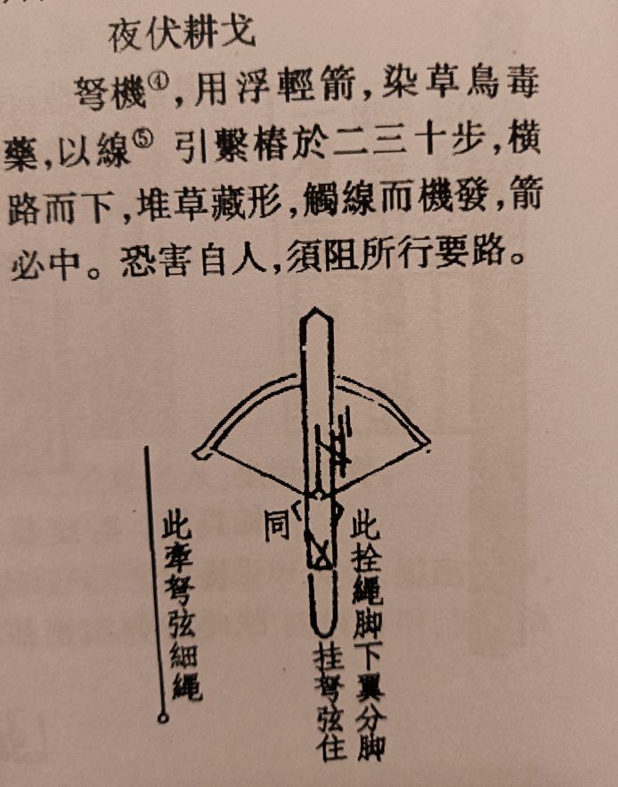 戚家军的杀器-长牌、绳串蒺藜与鬼箭伏弩。