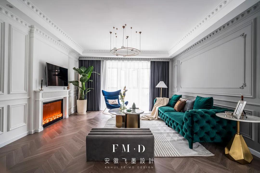 也要给家里装个壁炉!取代电视墙又能冬日围坐取暖,提升家居质感