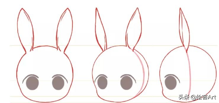 萌值爆表的Q版人物脑袋画法全解析，你确定不来pick一下？