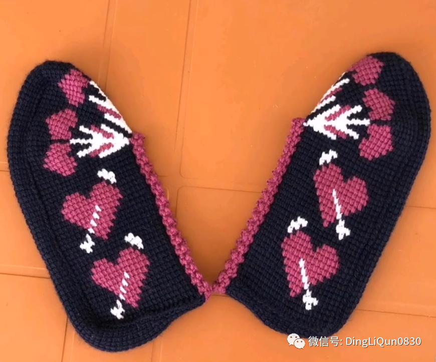 波西米亚风手工编织鞋子,针织作品50款