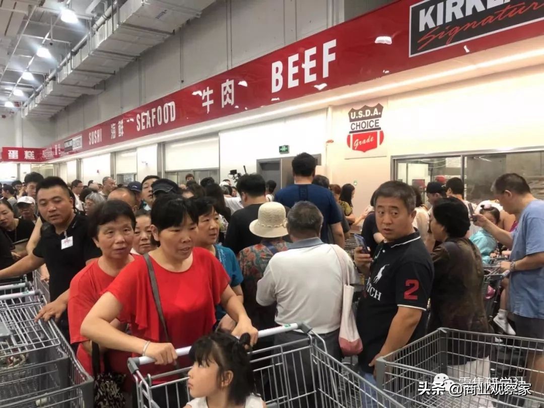 上海costco开业拥挤说明什么,costco开市客上海直播