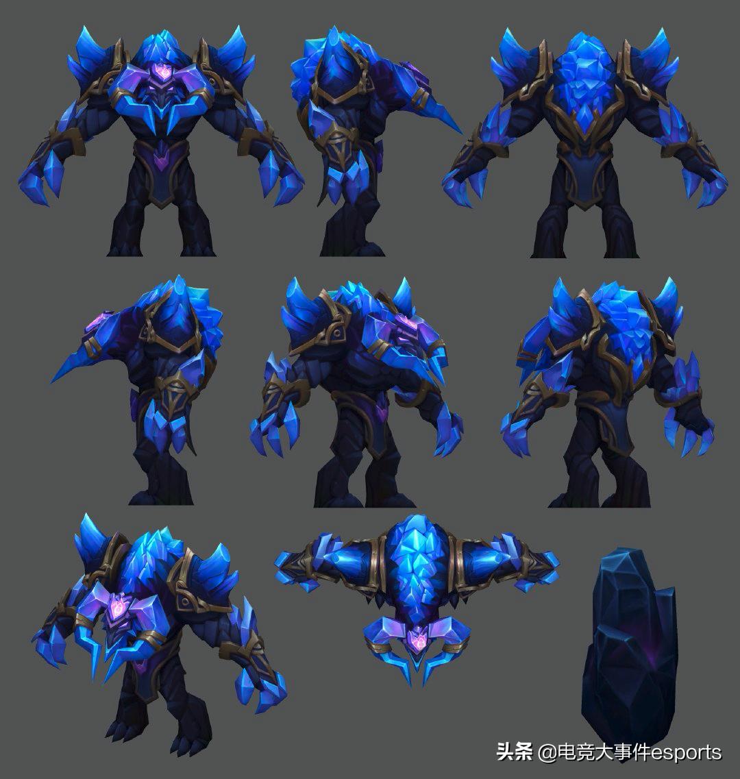 lol黯晶巨牛特效,英雄联盟梦魇海克斯新皮肤