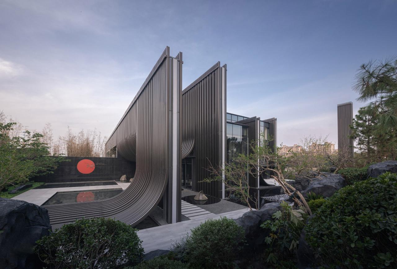 美的禹洲大河实景,扬州美的禹洲大河艺术馆