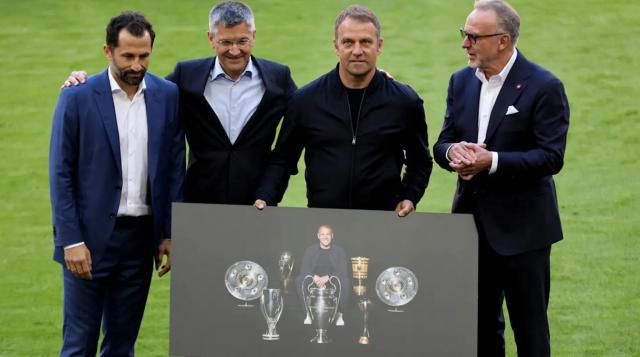 弗利克最新比赛结果,弗利克三冠主帅