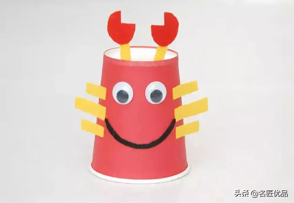 用两个纸杯手工制作纸杯娃娃,纸杯手工制作大全幼儿园手工