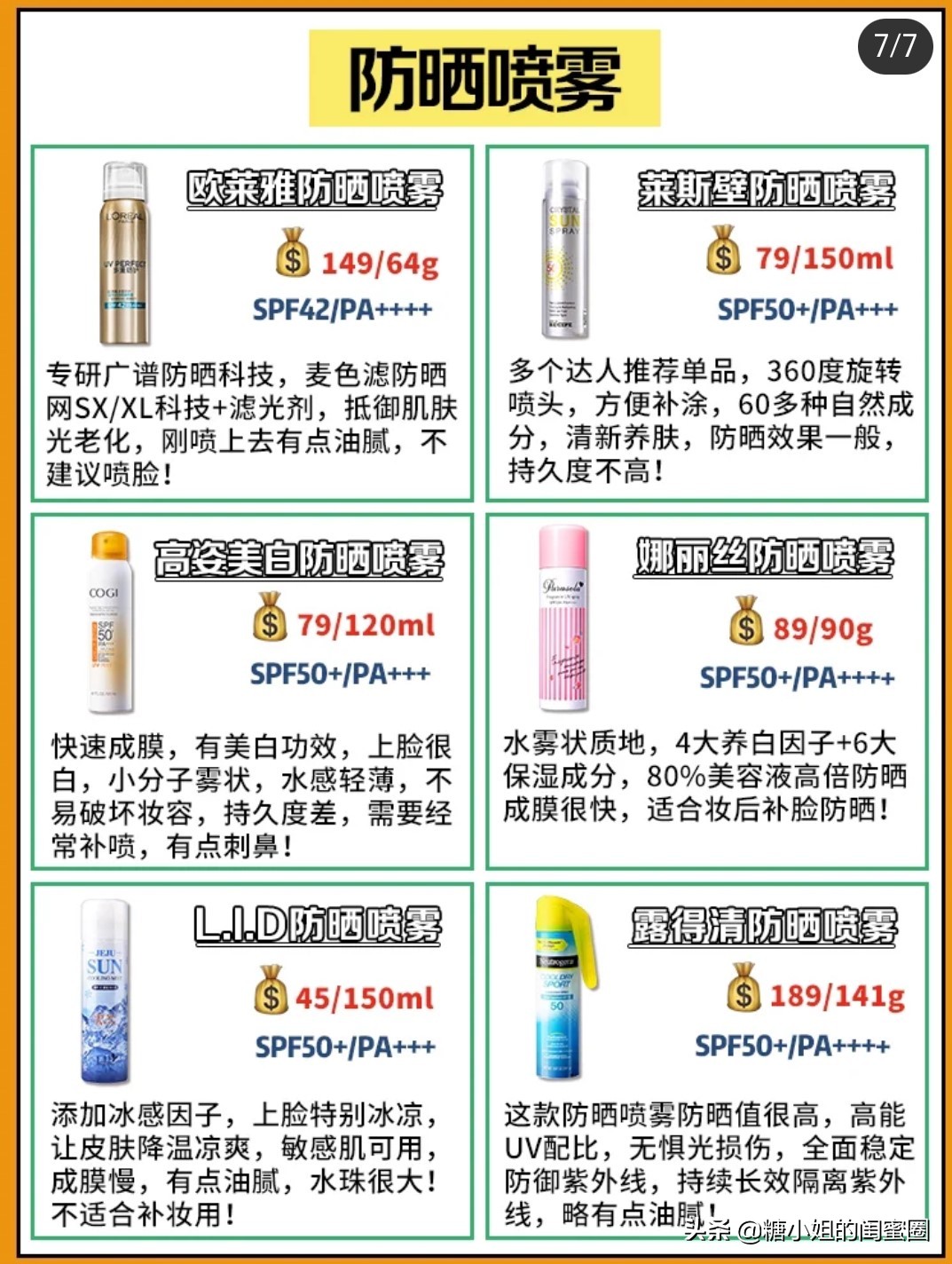 防晒是最有效的抗衰老,抗衰老最有效的方式就是做好防晒