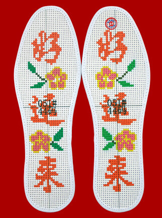 绣花鞋垫送给心爱之人,绣鞋垫送给心上人
