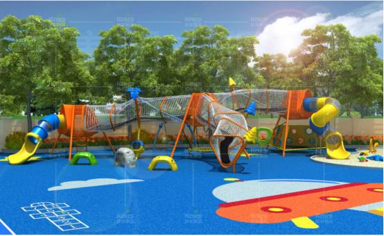 幼儿园室外场地设计,幼儿园室外场地