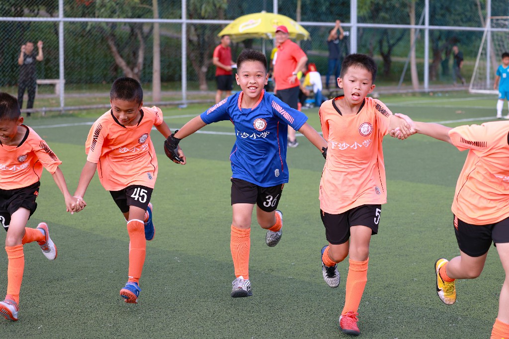福田超级联赛小学生足球赛U10组结束,下沙小学勇夺冠军