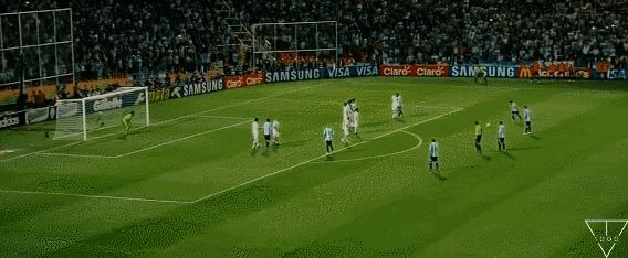 梅西进球技术解析,梅西任意球原理