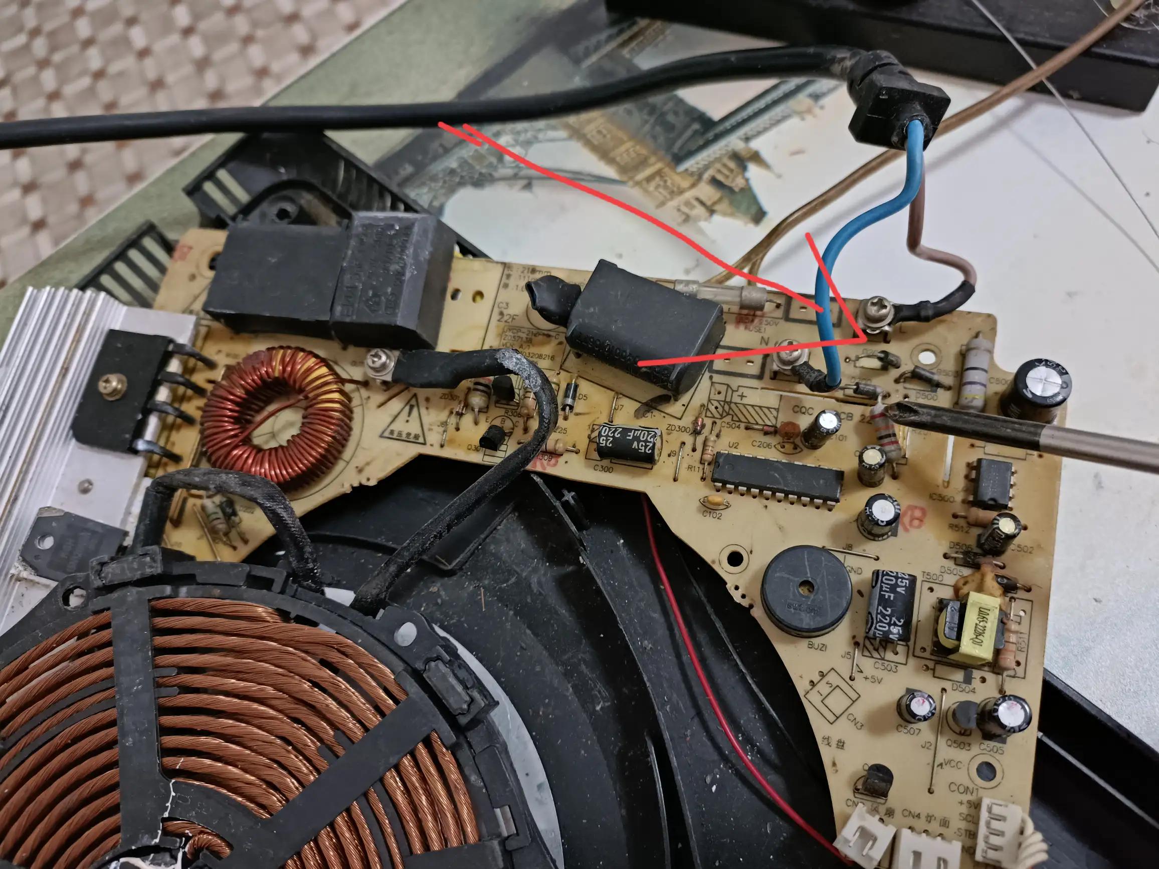 电磁炉电压过高故障代号e3,九阳电磁炉显示e3电压正常怎么修