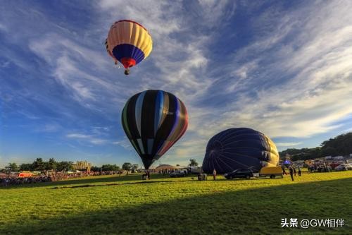 现实热气球,唯美梦幻热气球