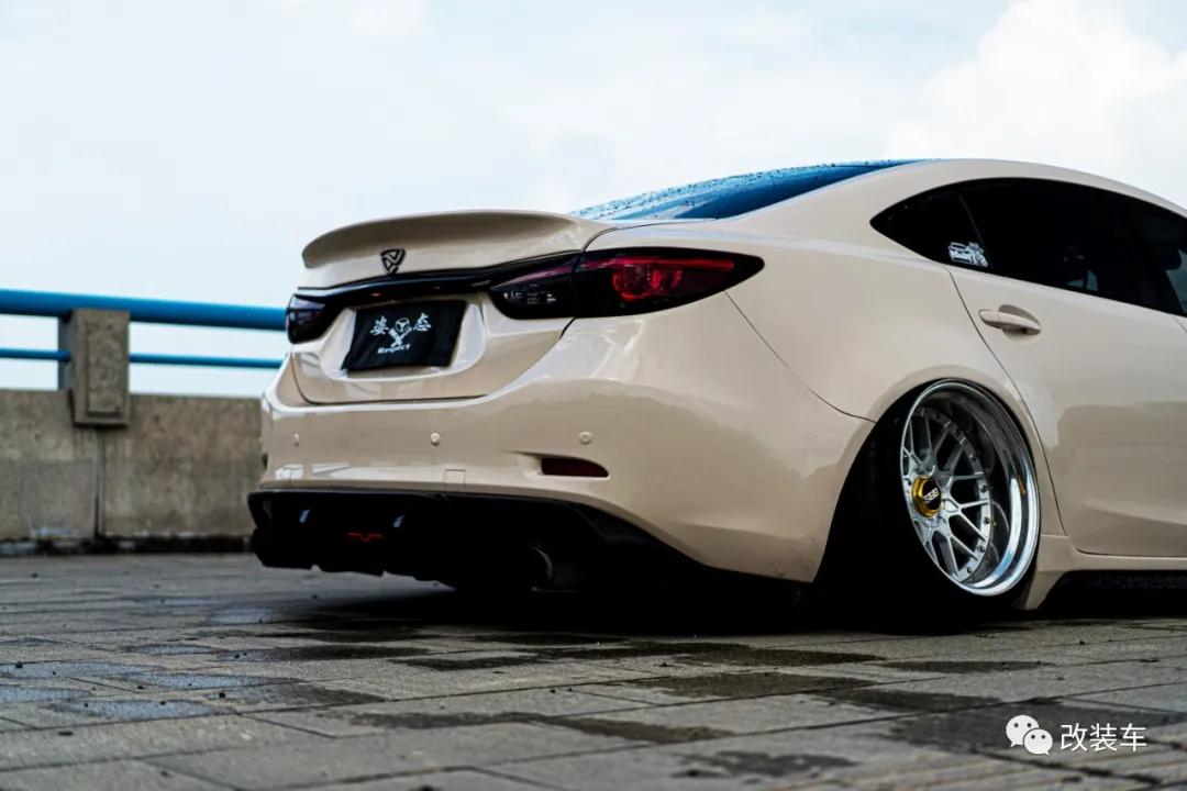 马自达阿特兹改装外观全过程,2018款马自达阿特兹改装