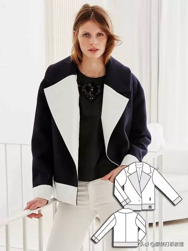 时装设计图手绘教程,服装制版图案大全