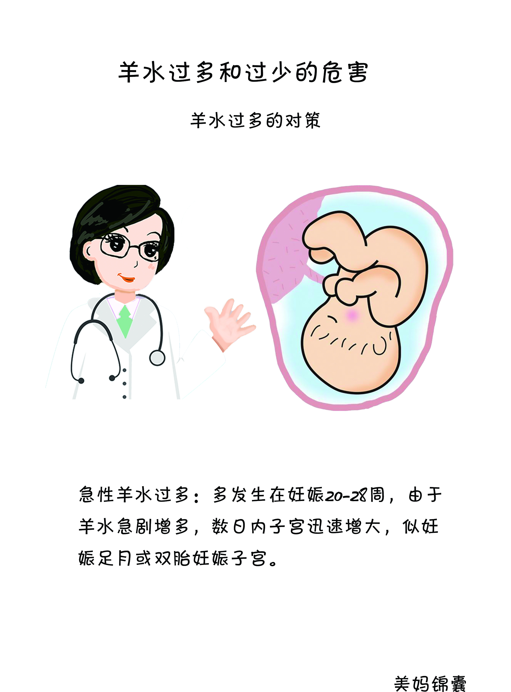 准妈妈孕期羊水异常的三种状况,准妈妈b超羊水数据标准参考