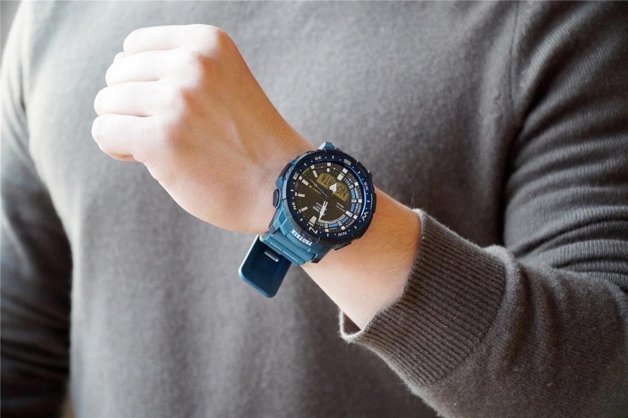 卡西欧protrek三重感应登山表prw-3500,卡西欧multibandprotrek