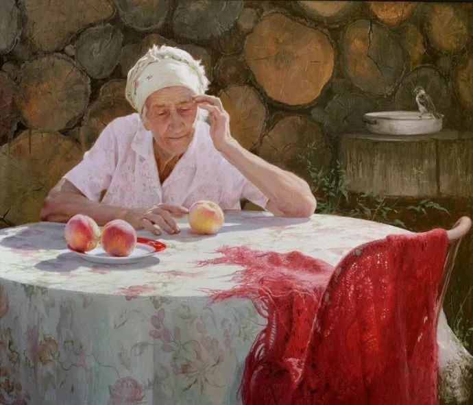 喀拉刨柯油画作品欣赏,瑞典油画人物画