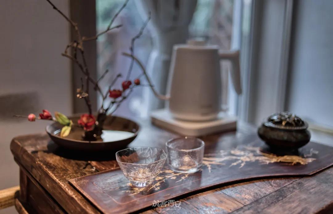 竹影/风和/雀动/人来，西安两座别墅改造的「雀笙」茶宿