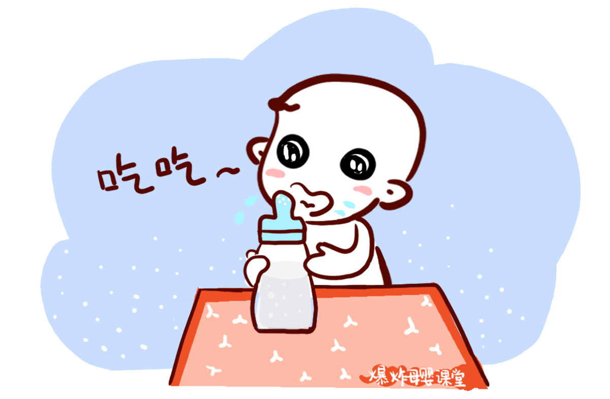 奶瓶用温开水洗一下,奶瓶消毒用开水烫