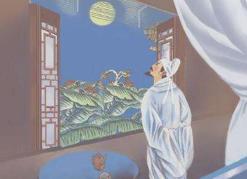 李白静夜思另一种解读,李白静夜思原版为什么被改