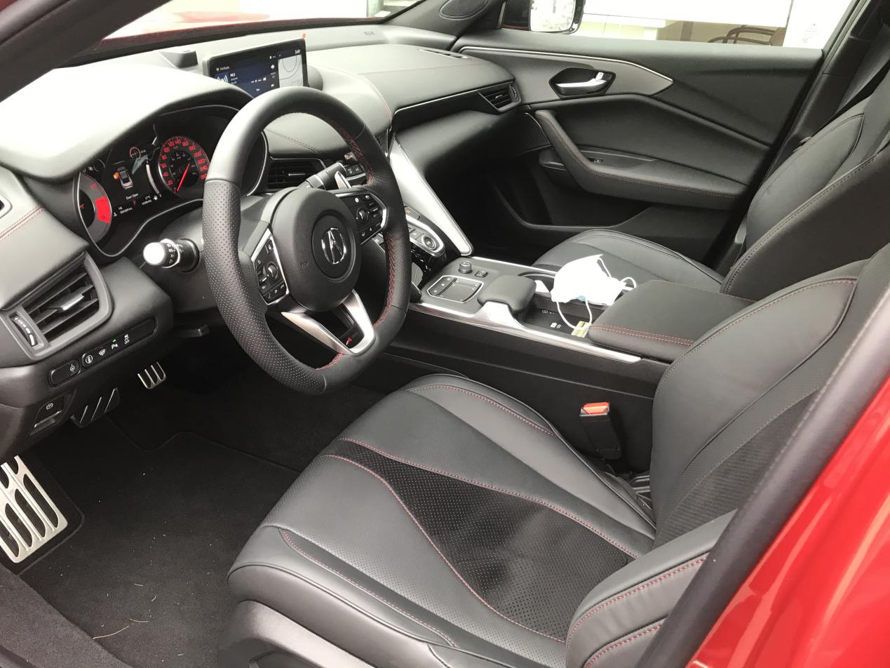 新款讴歌tlx实车,硬朗的运动感新款讴歌tlx实车